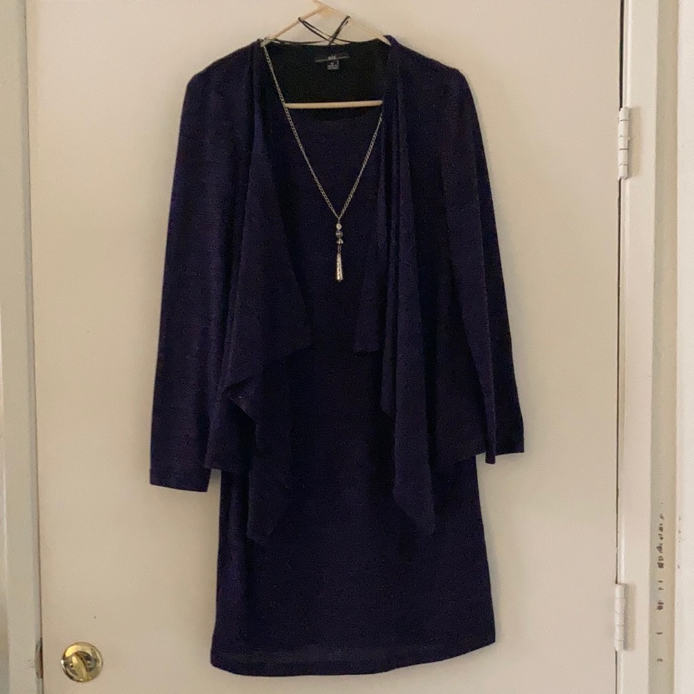 Final Price One and done office dress w/ jewelry